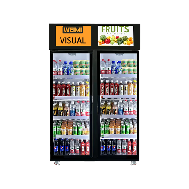 Smart AI Dual-Door Camera Fridge with Visual Recognition and Self ...